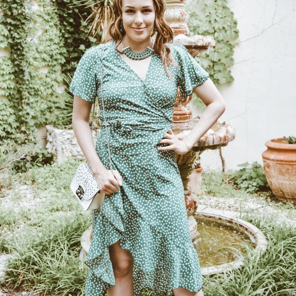 NWT Sexy Boho Maxi Split Summer Dress S: Sm-Med - Picture 14 of 16